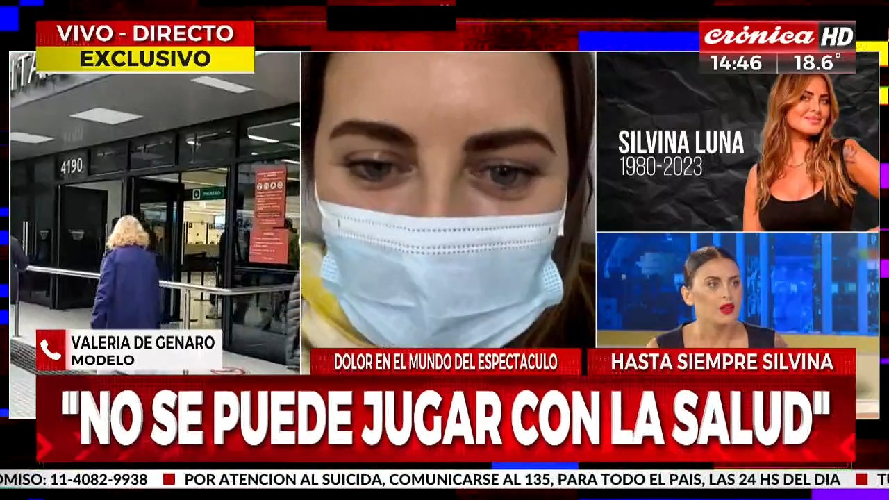 La modelo Valeria De Genaro, en Crónica: "Se pone de moda hacerte algo y todas tenemos que tenerlo"