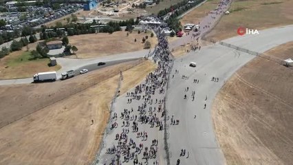 TEKNOFEST'te yerli çelik kanatlara sevgi seli