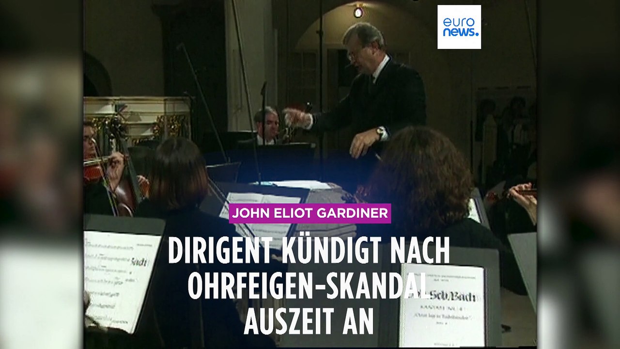 Fatale Ohrfeige: Barock-Dirigent John Eliot Gardiner 'bereut zutiefst' und nimmt Auszeit