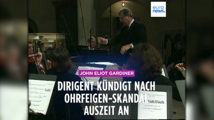Fatale Ohrfeige: Barock-Dirigent John Eliot Gardiner "bereut zutiefst" und nimmt Auszeit