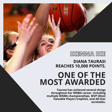| IKENNA IKE | DIANA TAURASI REACHES 10.000 POINTS: SHE’S NT ONLY AT THE WNBA (PART 3) (@IKENNAIKE)