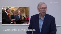 McConnell freezes again, raising concern for the 81-year-old Senator's health