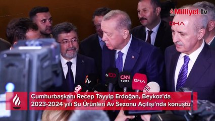 Cumhurbaşkanı Erdoğan duyurdu! Depremzede balıkçılara destek