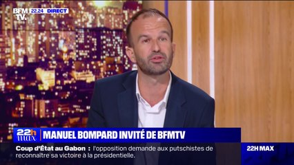 Manuel Bompard à propos de la rencontre avec Emmanuel Macron: "Sur le fond, c'était totalement hors-sol"