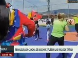 Táchira | GMBNBT y Alcaldía del mcpio. Cardenas rehabilitan cancha deportiva en las Vegas de Táriba