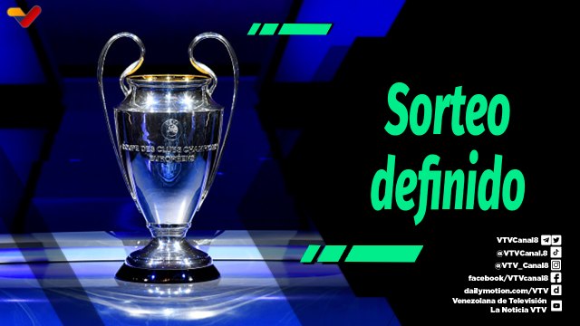 Tiempo Deportivo | Sorteo de la UEFA Champions League ya tiene sus grupos definidos