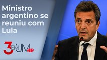Vinda de Sergio Massa ao Brasil pode impactar campanha política na Argentina?