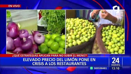 Empresarios cevicheros afectados por incremento en el precio del limón