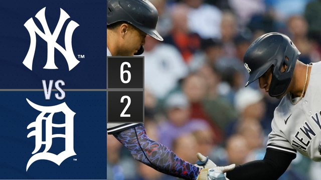 Resumen Yankees de Nueva York vs Tigres de Detroit MLB 30-08-2023