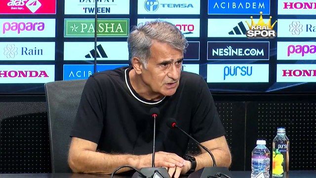 Şenol Güneş'ten maç sonu açıklamalar