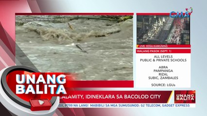 State of calamity, idineklara sa Bacolod City | UB