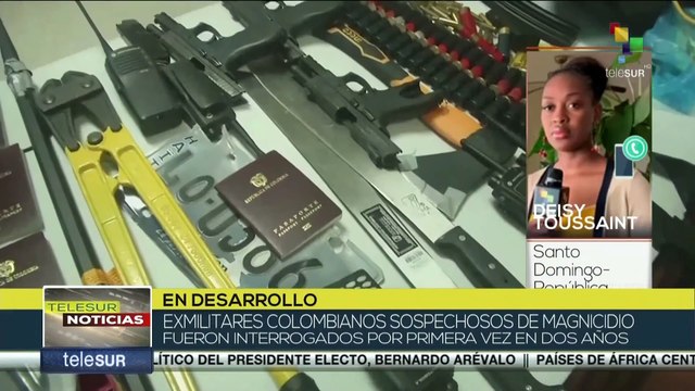 Inicia interrogatorio a implicados en asesinato del Pdte. Jovenel Moïse