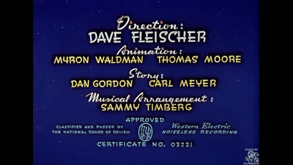 Max Fleischers Superman E06 The Magnetic Telescope | 4k Upscale