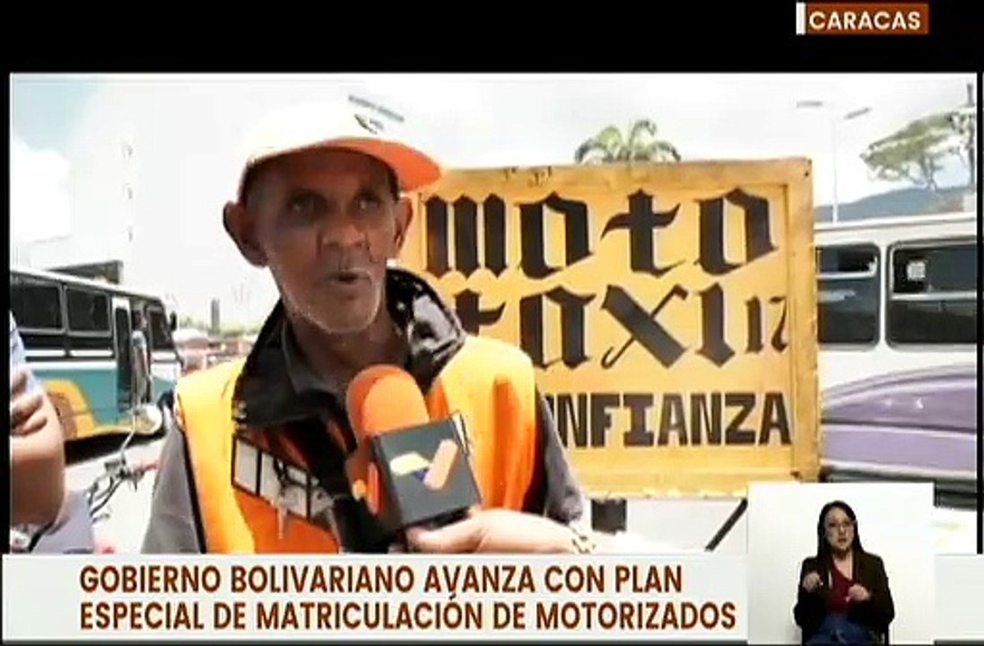 Moto taxistas expresan su opinión sobre el nuevo Plan de Matriculación de Motorizados por la Paz