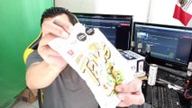 Tertulia en la oficina platicando con todos mis seguidores enviando saludos y comiendo botanas bebidas mukbang