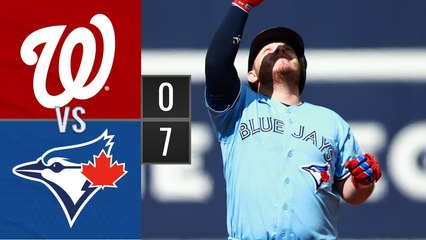 Resumen Nacionales de Washington vs Azulejos de Toronto MLB 30-08-2023