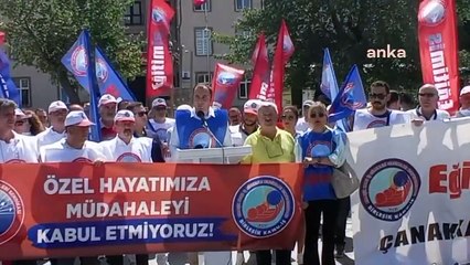 Eğitim-İş, İçki İçen Öğretmenin Görevden Alınmasını Protesto Etti