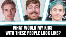 What would my kids look like? | My AI generated kids with MrBeast, Pewdiepie and Tyler Ninja
