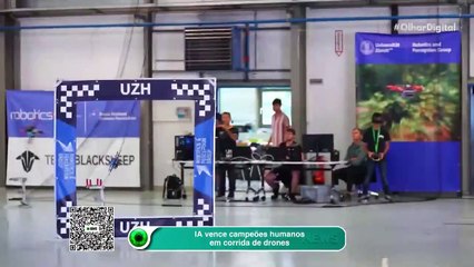 IA vence campeões humanos em corrida de drones