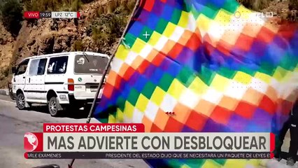 Masistas en Santa Cruz dicen estar dispuestos a desbloquear la movilización de la Csutcb