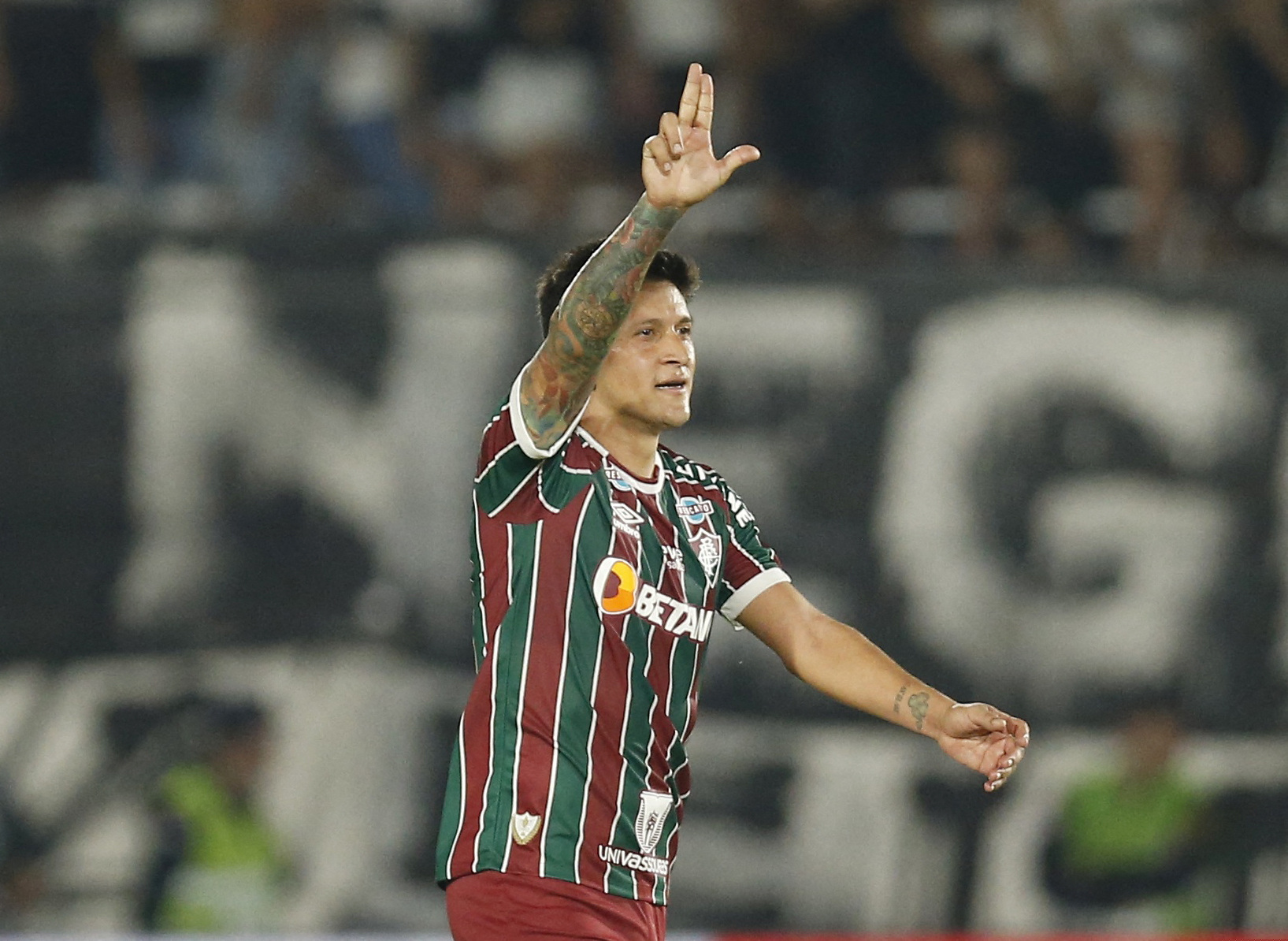 Doblete de Germán Cano ante Olimpia