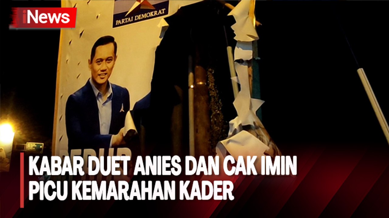 Kecewa Kabar Duet Anies dan Cak Imin, Kader Partai Demokrat Pati Rusak Baliho