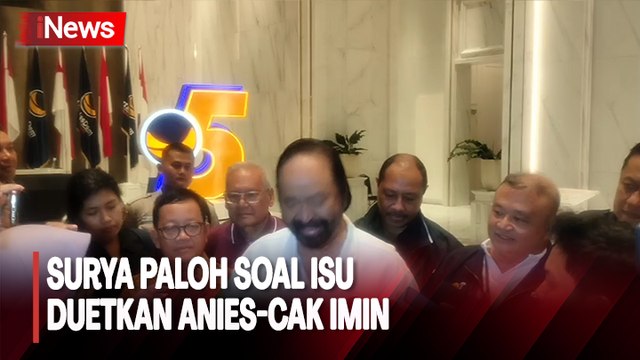 Surya Paloh soal Isu Duetkan Anies-Cak Imin di Pilpres 2024: Tunggu Satu Dua Hari