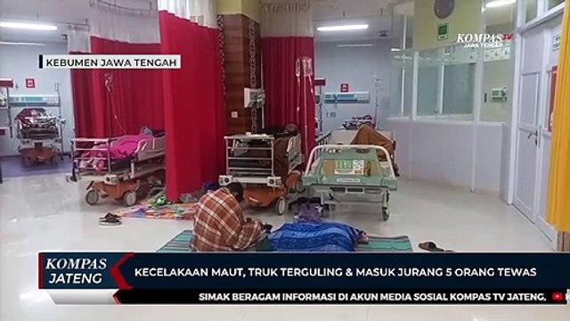 Kecelakaan Maut di Kebumen, Truk Terguling dan Masuk Jurang 5 Orang Tewas
