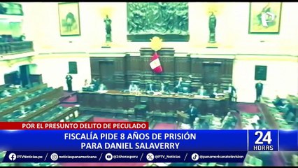 Daniel Salaverry: Fiscalía pide 8 años de prisión para el expresidente del Congreso