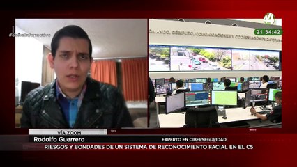 Rodolfo Guerrero explica algunos riesgos de la implementación del reconocimiento facial en C5