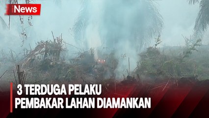 Satgas Karhutla Amankan 3 Terduga Pelaku Pembakar Lahan di Muarojambi