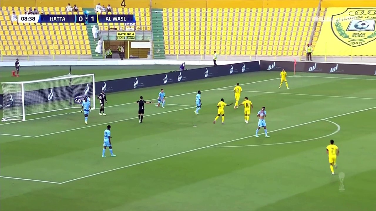 الوصل يفوز على حتا 7-0 في ذهاب الدور الأول