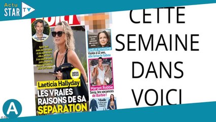 Cette semaine dans Voici  les vraies raisons de la rupture de Laeticia Hallyday et Jalil Lespert