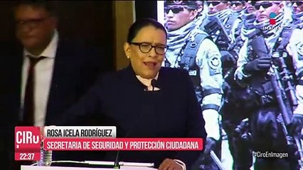 Rosa Icela Rodríguez aseguró que SSP no tiene capacidad para operar la Guardia Nacional