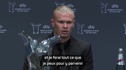 Norvège - Haaland : "J'espère pouvoir jouer un Euro ou une Coupe du monde"