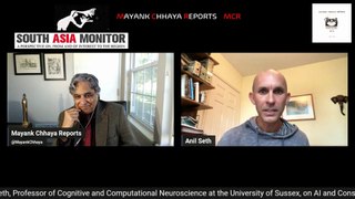 Indo-British neuroscientist Anil Seth speaks with Mayank Chhaya on AI and consciousness | SAM Conversation