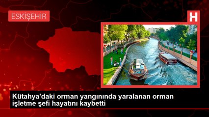 Download Video: Kütahya'daki orman yangınında yaralanan orman işletme şefi hayatını kaybetti