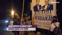 Kecewa! Kader Partai Demokrat di Pati Rusak Baliho Anies Baswedan