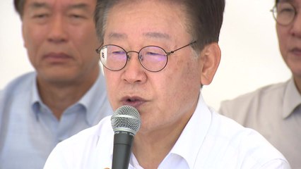 이재명 "단식 외에는 정권 퇴행·폭주 막을 방법 없다" / YTN