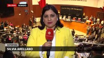 Marcela Guerra toma protesta como directora de la mesa de la Cámara de Diputados. Pedro Gamboa, 31 de agosto de 2023