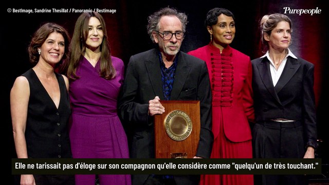Monica Bellucci, sa vie loin de son amoureux Tim Burton : On se retrouve quand on peut, mais...