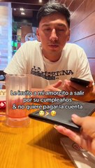 Joven casi llora por la pesada broma de su enamorada: "Dijiste que lo pagarías"