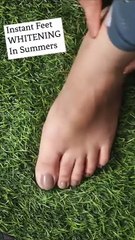 DIY Instant Feet Whitening_ DIY Tan Removal Treatment _skincare _feet _whitening _ytshort _shorts(360P)