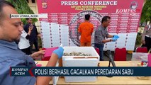 Detik-Detik Polisi Gagalkan Penyelundupan 6 Kg Sabu