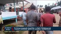 7 Kamar Santri Ludes Dilalap Api di Aceh Utara