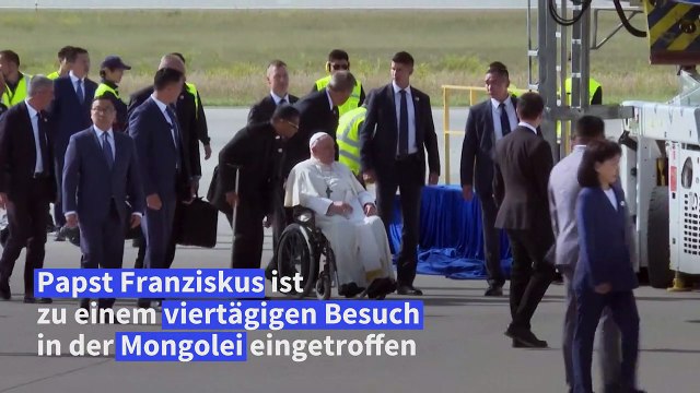 Papst Franziskus zu Besuch in der Mongolei