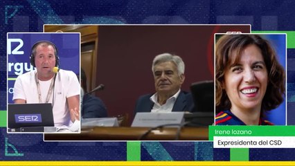 Irene Lozano: "Tuve que echar a Rubiales de mi despacho"