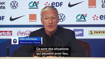 Deschamps sur la situation de Kolo Muani : "Rien ne me choque, rien ne me dérange"