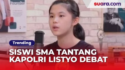 Download Video: Profil Kate Victoria: Siswi SMA yang Tantang Kapolri Listyo Sigit Debat, Perjuangkan Keadilan Bagi Sang Ayah