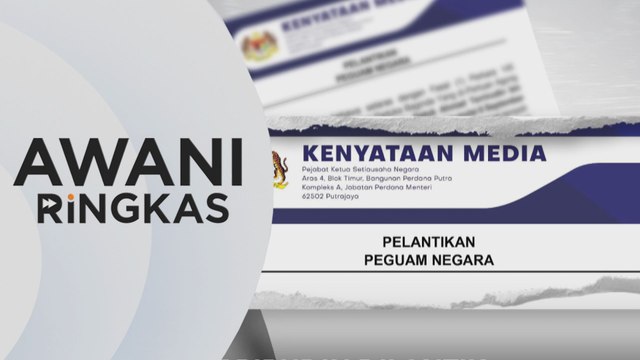 AWANI Ringkas: Agong perkenan lantikan Peguam Negara